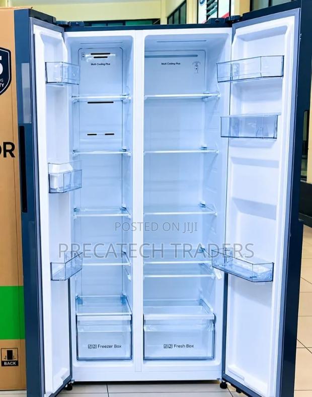 Side by Side 460ltrs Syinix Refrigerator - thumbnail 2