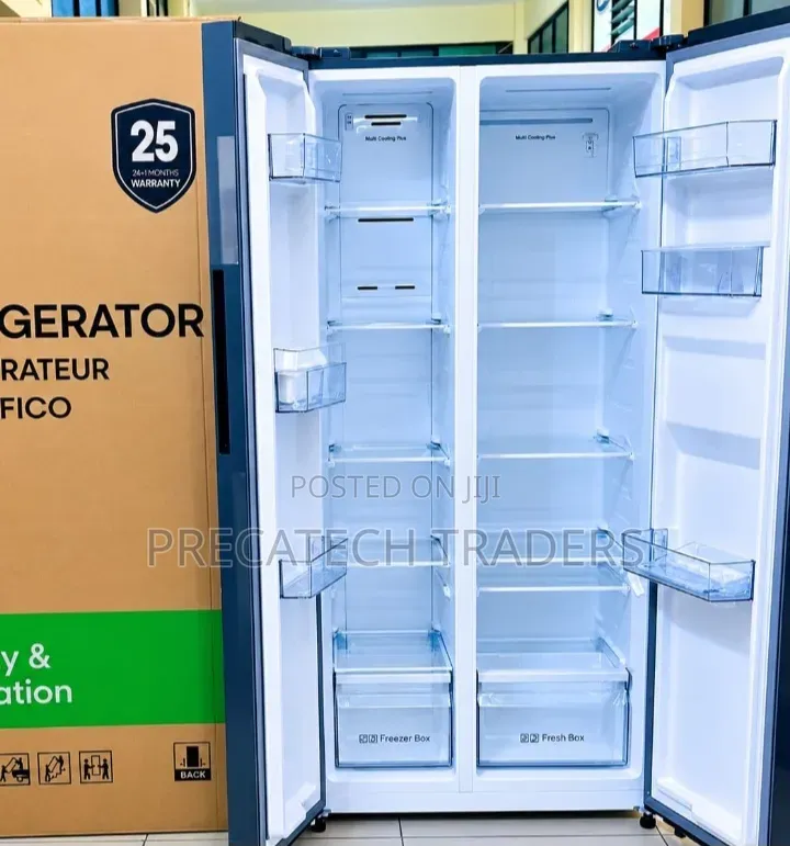 Syinix 460litres Side-by-Side Fridge