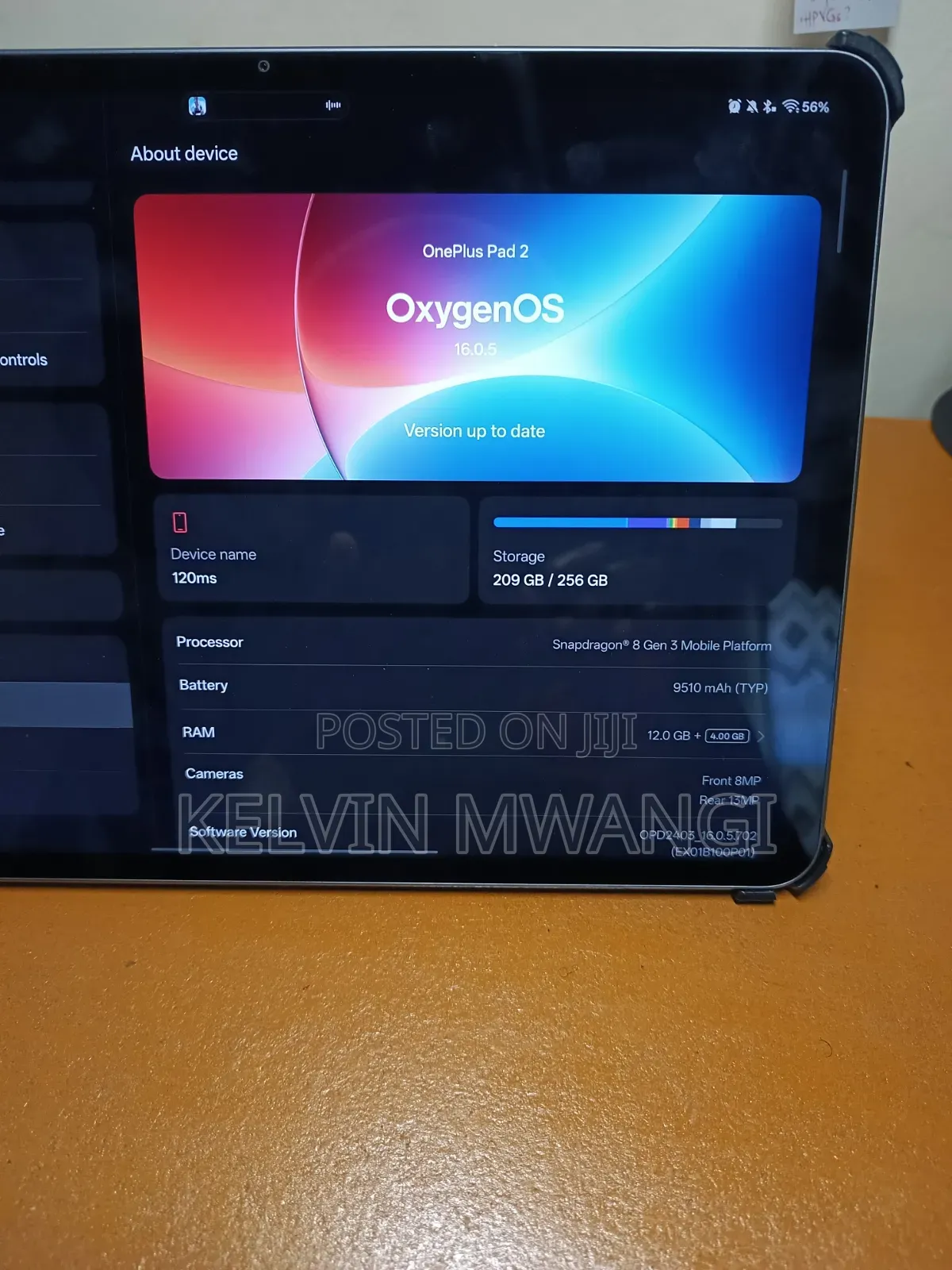 OnePlus Pad 2 256 GB Gray