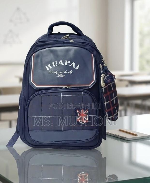 Boys Heavy-Duty Fabric School Back Pack