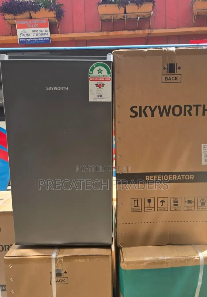 Skyworth 90L Compact Refrigerator – Single Door