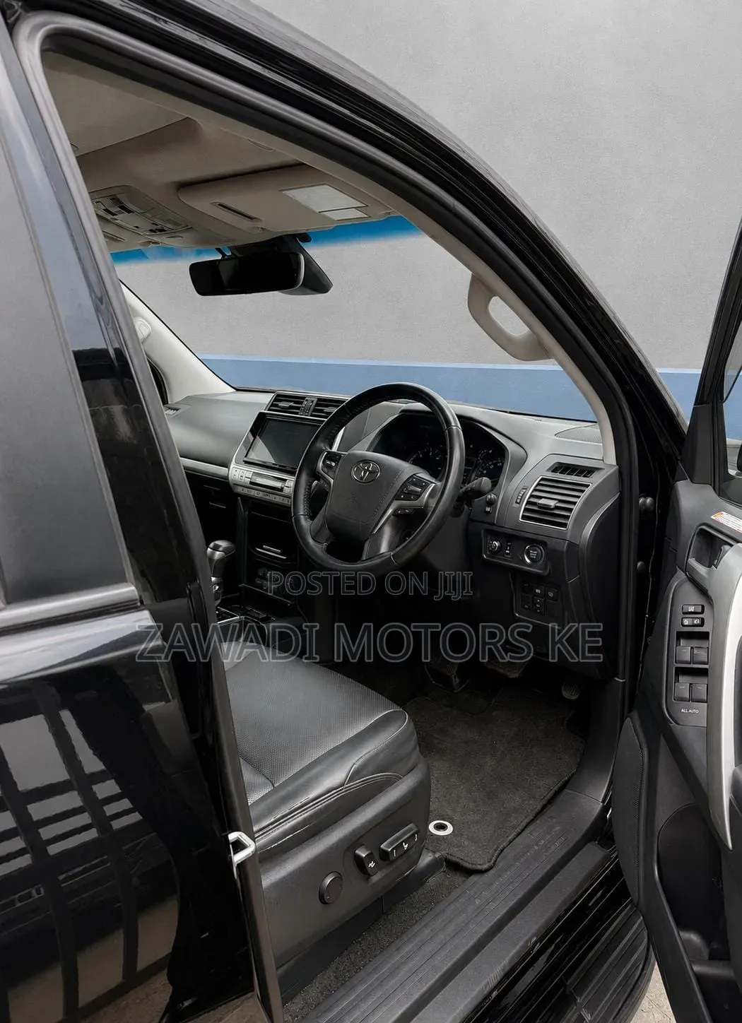 Toyota Land Cruiser Prado 2021 Matt Black