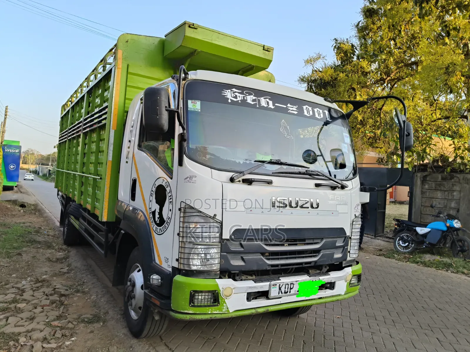 Isuzu FRR Bluepower Openbody