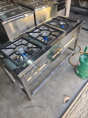3 Burner High Pressure Commercial Cooker