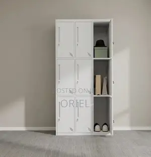Office Cabinet : 9-Locker Steel Cabinet