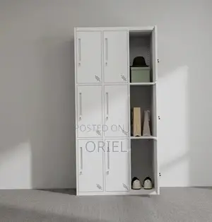 Office Cabinet : 9-Locker Steel Cabinet