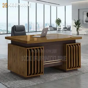 Office Desk; Top Golden 140cm Executive Urbans Desk