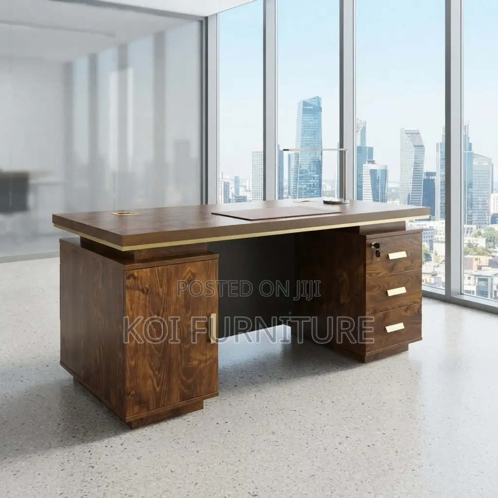 Office Desk; Top Golden 140cm Executive Urbans Desk