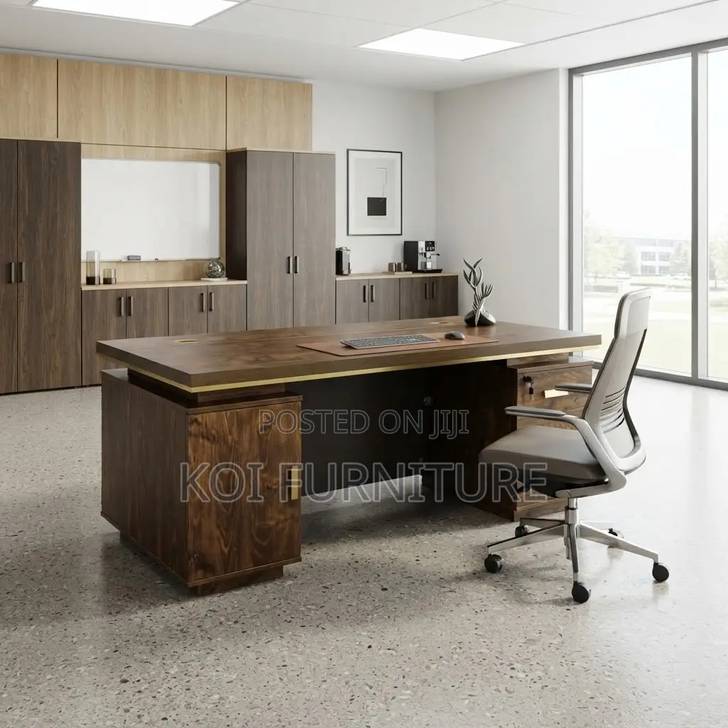 Office Desk; Top Golden 140cm Executive Urbans Desk