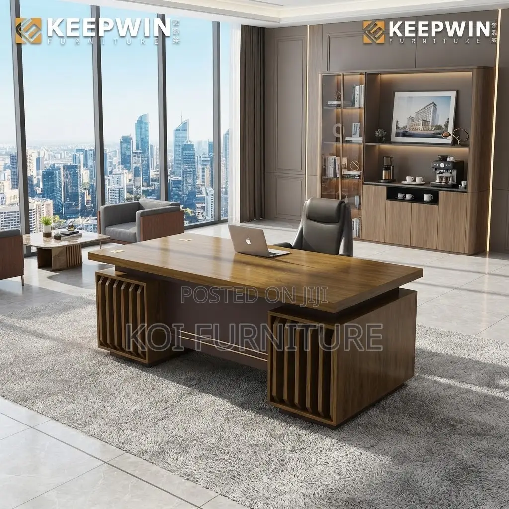 Office Desk; Top Golden 140cm Executive Urbans Desk