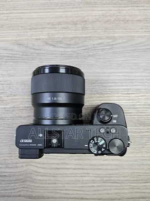 Sony A6600 Mirrorless Camera With Sony 50mm F1.8