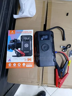VoltCompress 4-in-1: The Ultimate Roadside Lifesaver Jump Starter