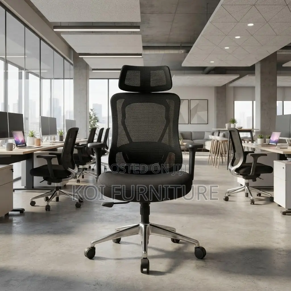 Office Chairs; Ergonomic Fabricated Office Reclining Chairs