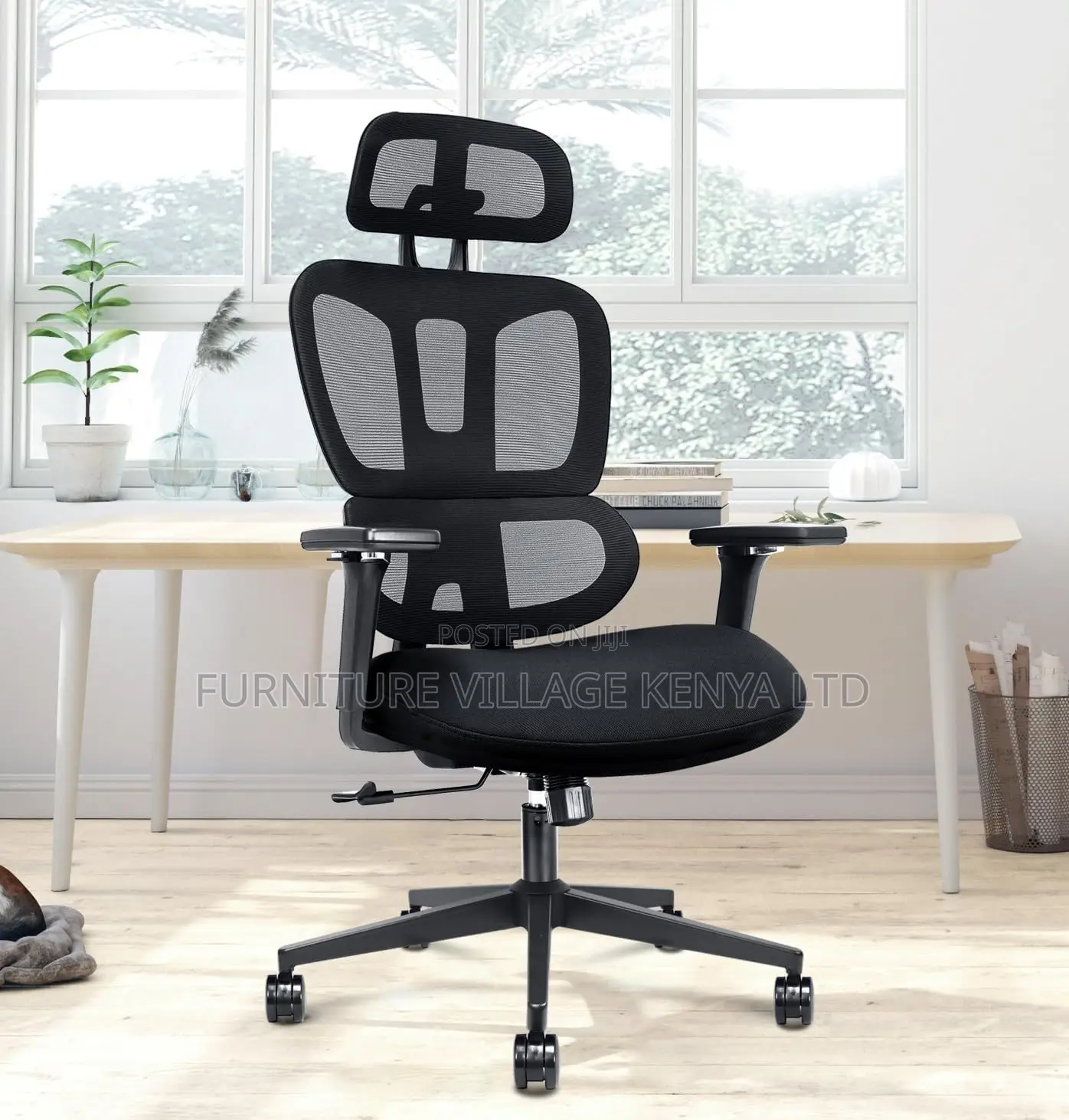Office Chair; Mesh Executive Orthopedic Computer-Office Seat
