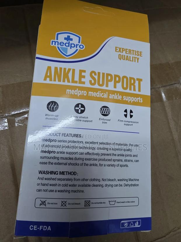 Ankle Support Brace – Adjustable Ankle Protector - thumbnail 2