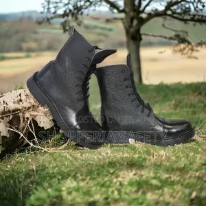 Leather Security Boots