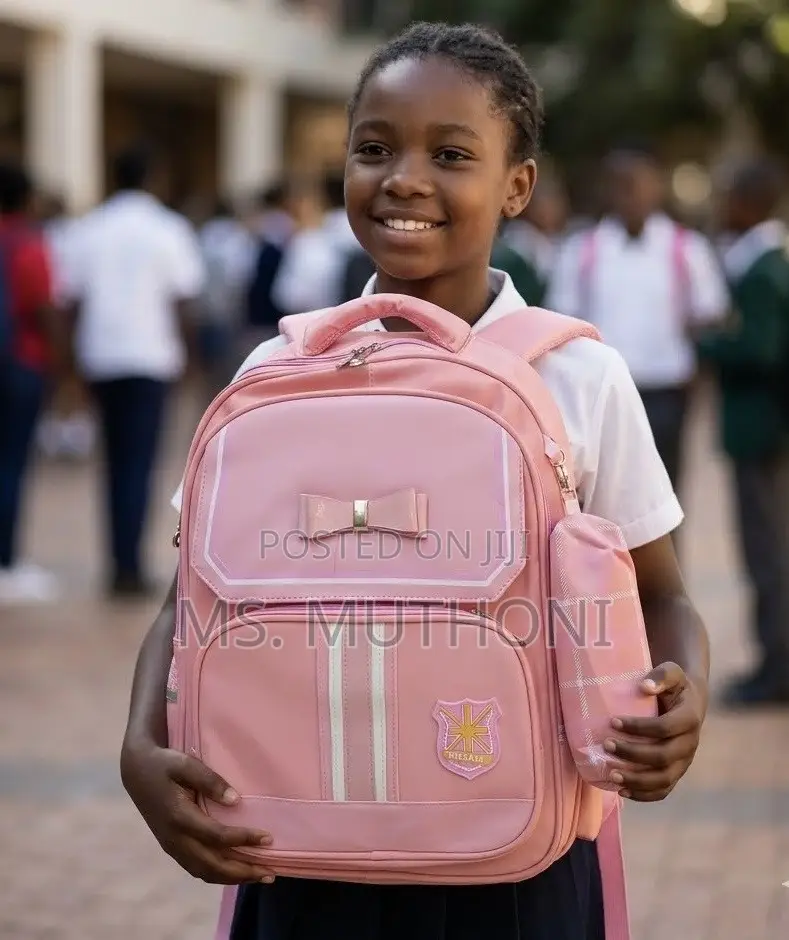 6-12 Yrs Girls 🎀 Waterproof School Backpack