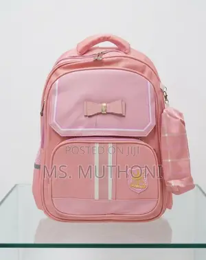 6-12 Yrs Girls 🎀 Waterproof School Backpack