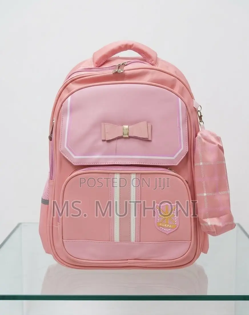 6-12 Yrs Girls 🎀 Waterproof School Backpack