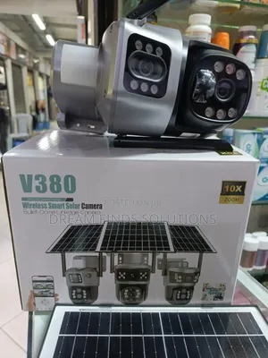 V380 Smart Solar Camera: 100% Wire-Free 24/7 Home Protection 🛡