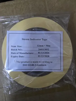 Autoclave Sterilization Tape – Steam Sterilizer Indicator Tape