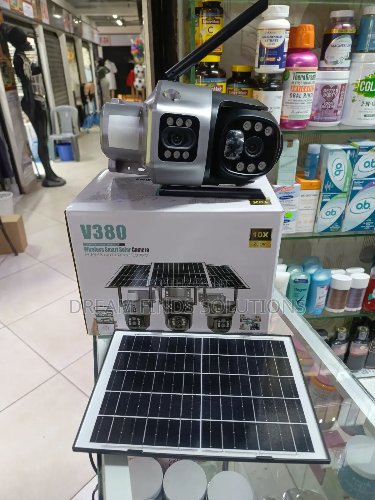 Go Off-Grid! Solar-Powered 4g/Wi-Fi PTZ Outdoor Security Camera 🌍