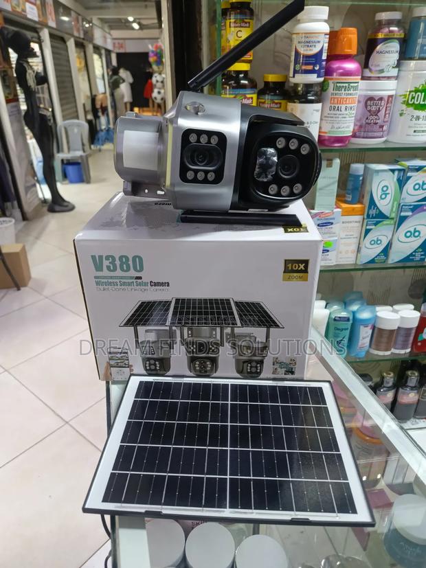 Go Off-Grid! Solar-Powered 4g/Wi-Fi PTZ Outdoor Security Camera 🌍