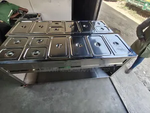 6-Pan Partitioned Electric Food Warmer
