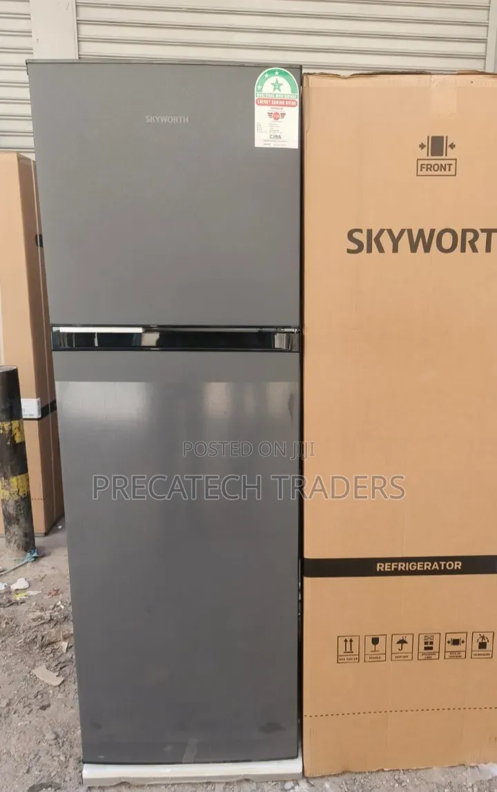 Skyworth 280L No Frost Fridge Freezer – Modern Design