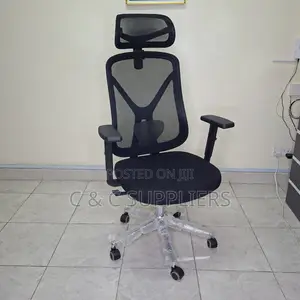 Modern Ergonomic Chair With Lumber Support.