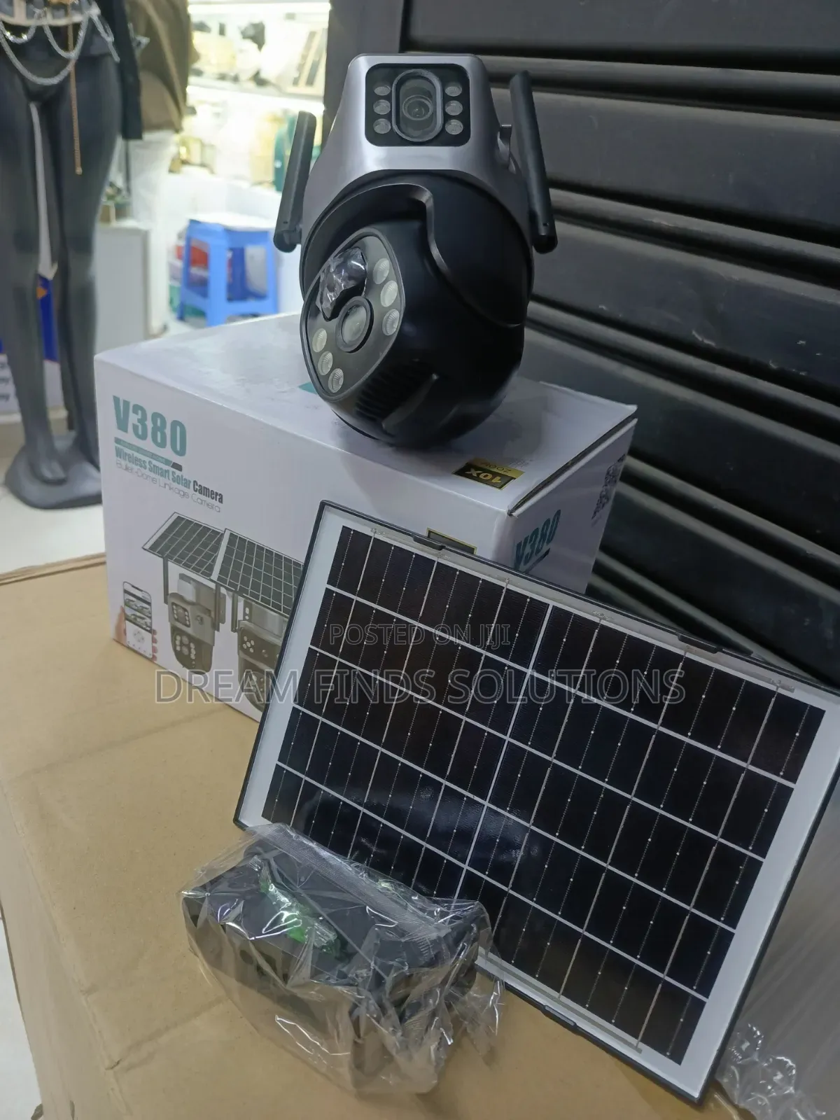 V380 Wireless Smart Solar CCTV Camera