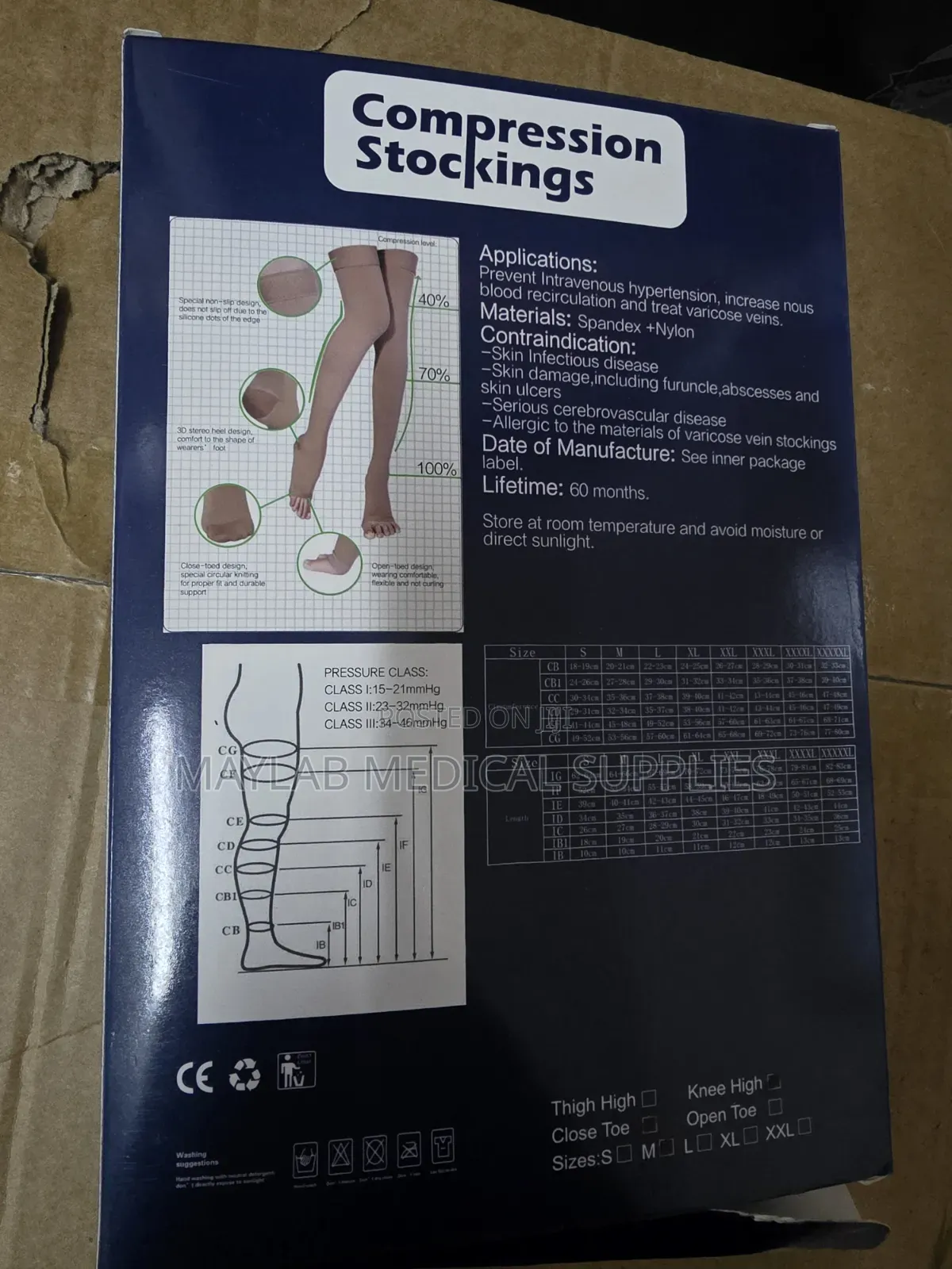 Quality Compression Stockings for Leg Support and Comfort