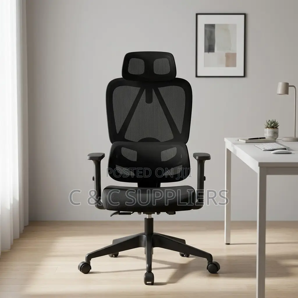 Executive Mesh Chair With Lumber Support