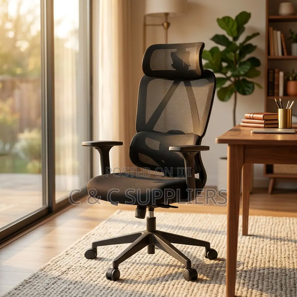 Executive Mesh Chair With Lumber Support