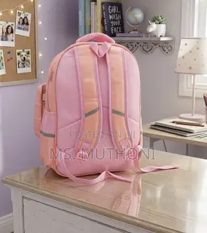Quality Fabric / Paddes Straps & Back Girls School Bag