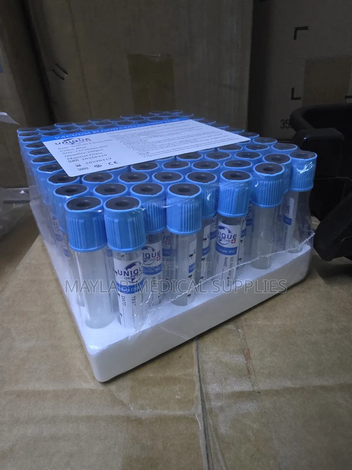 Blue Top Vacutainer Tubes – Sodium Citrate Blood Collection Tubes