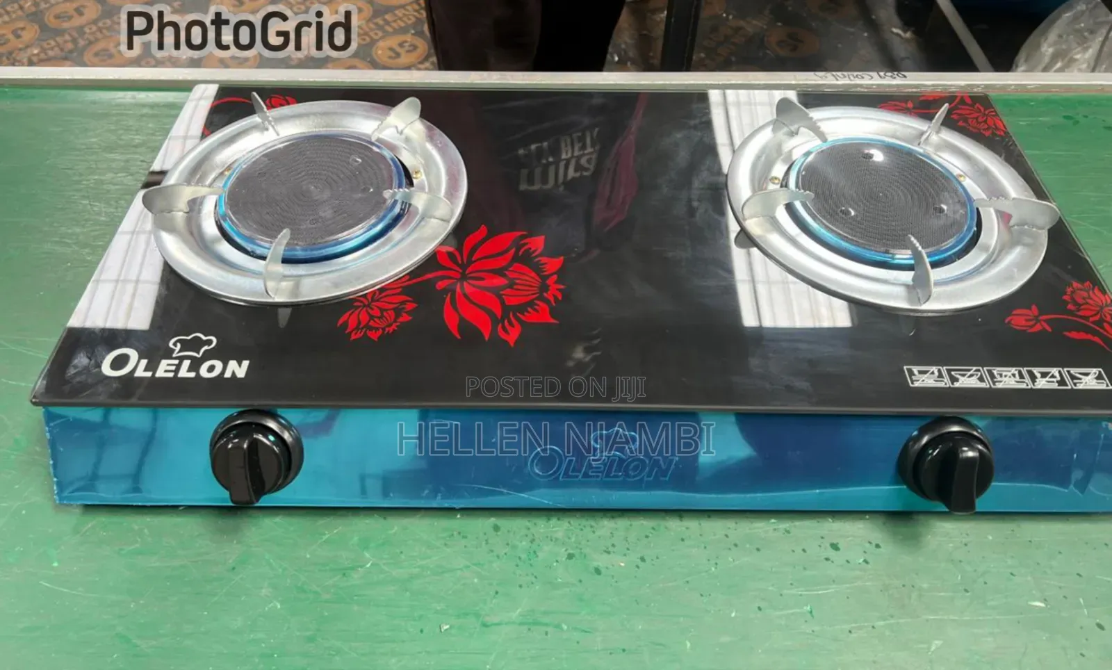 Olelon 2 Burner Infrared Table Top Cooker
