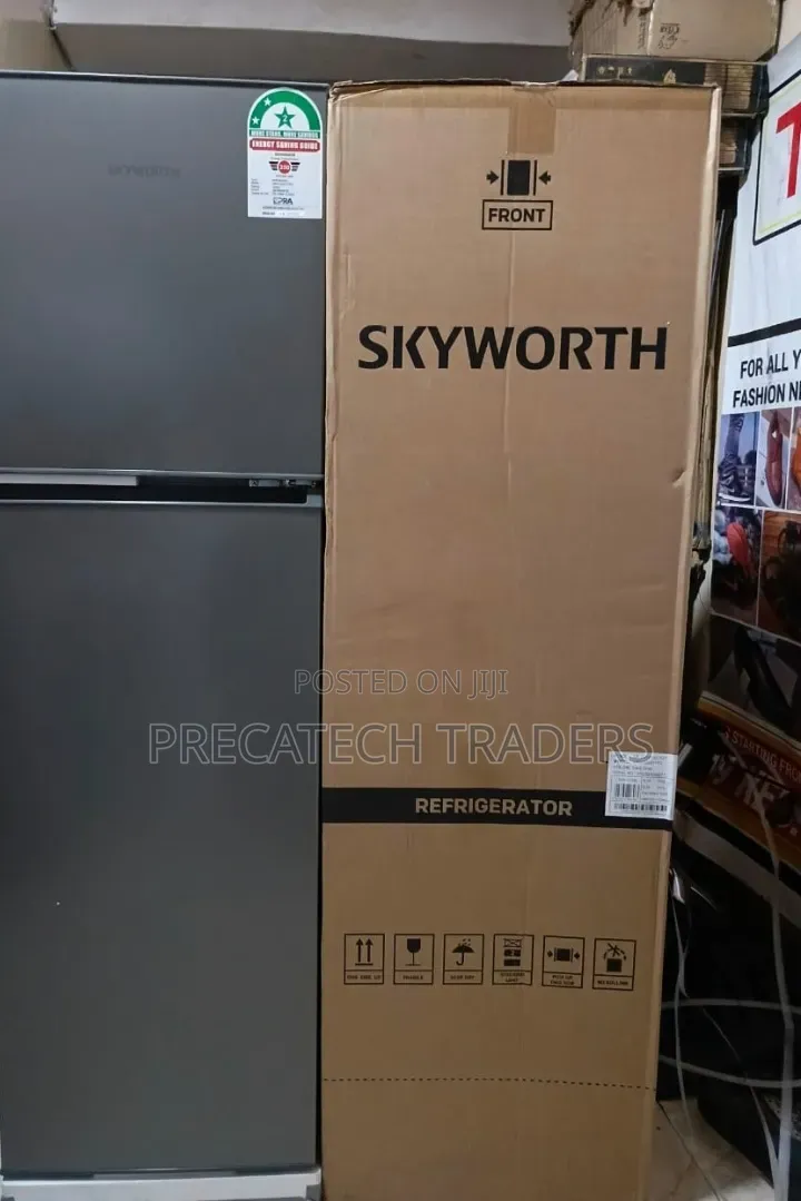 Skyworth 158 Litres Double Door Fridge – Spacious & Stylish