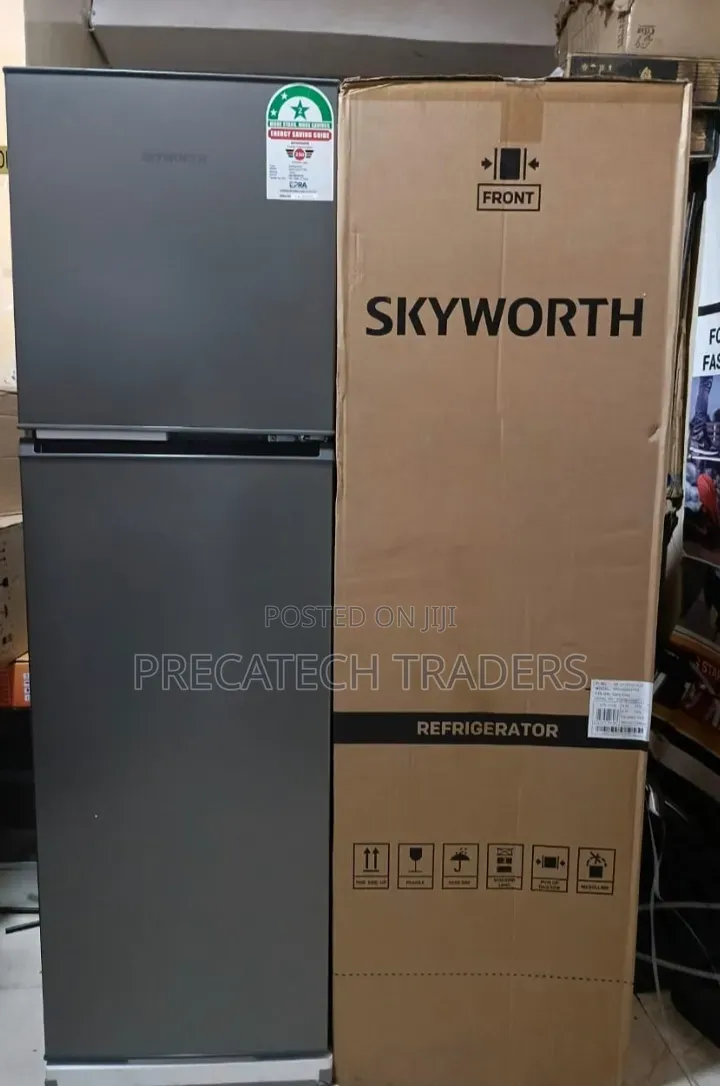 Skyworth 158 Litres Double Door Fridge – Spacious & Stylish