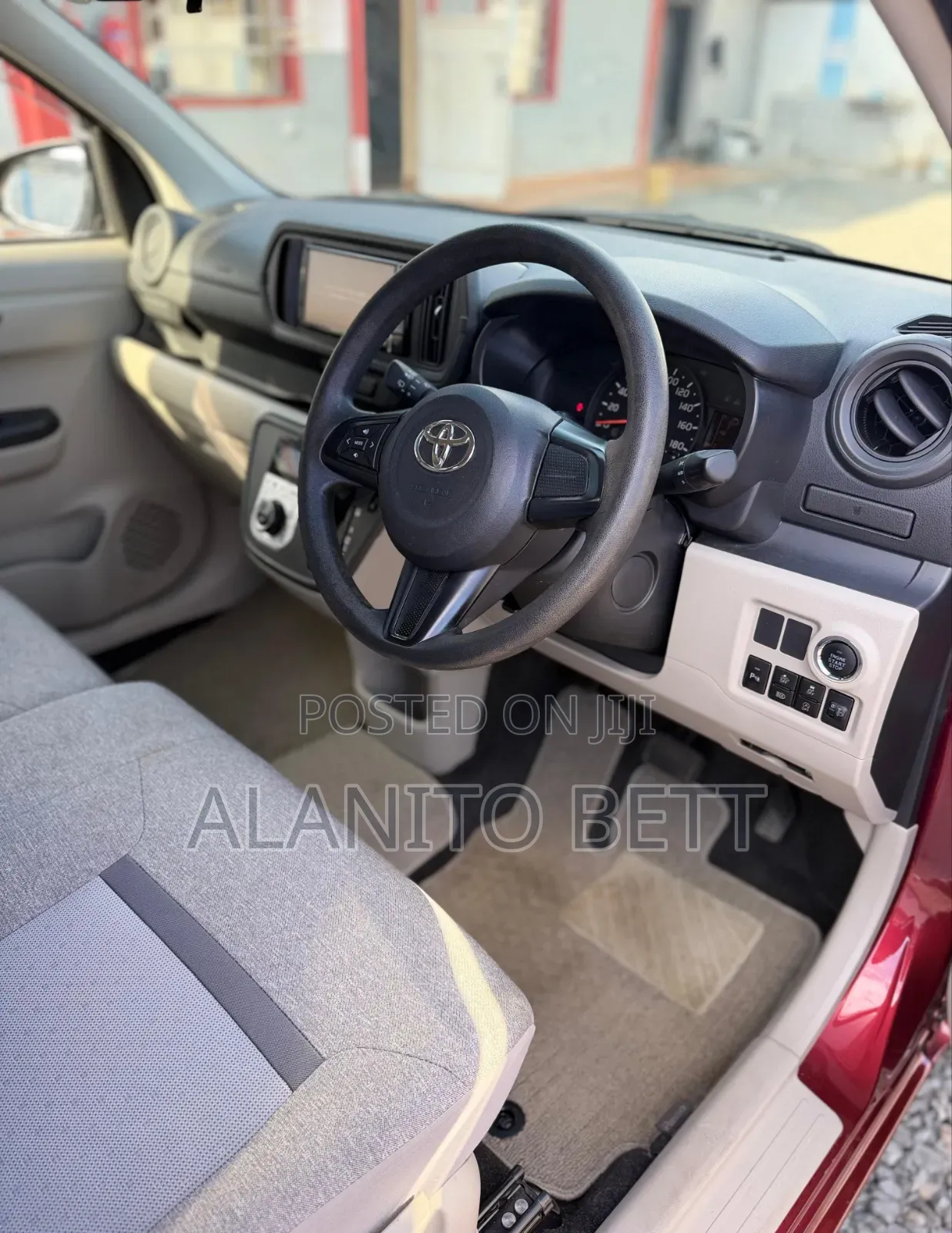 Toyota Passo 2019 Maroon