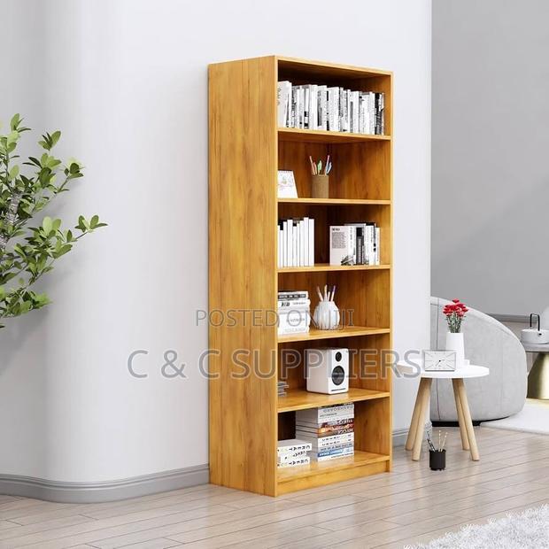Open Layered Shelf Storage Bookcase. - thumbnail 2