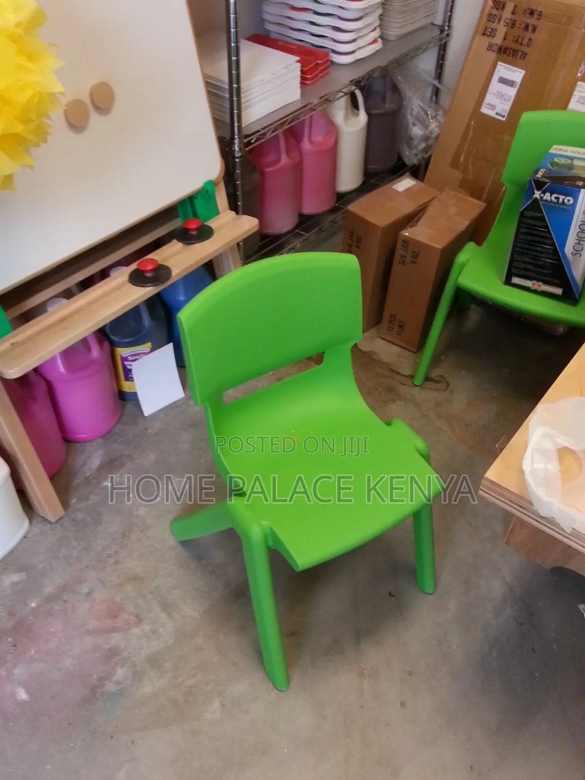 Kids Chair; Modern Heavy Duty Children’s Plastic Study Chair for Home