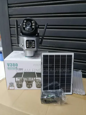 Wi-Fi Solar Camera With Night Vision 🌌