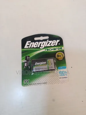 Energizer 9V Block Battery - Rechargeable