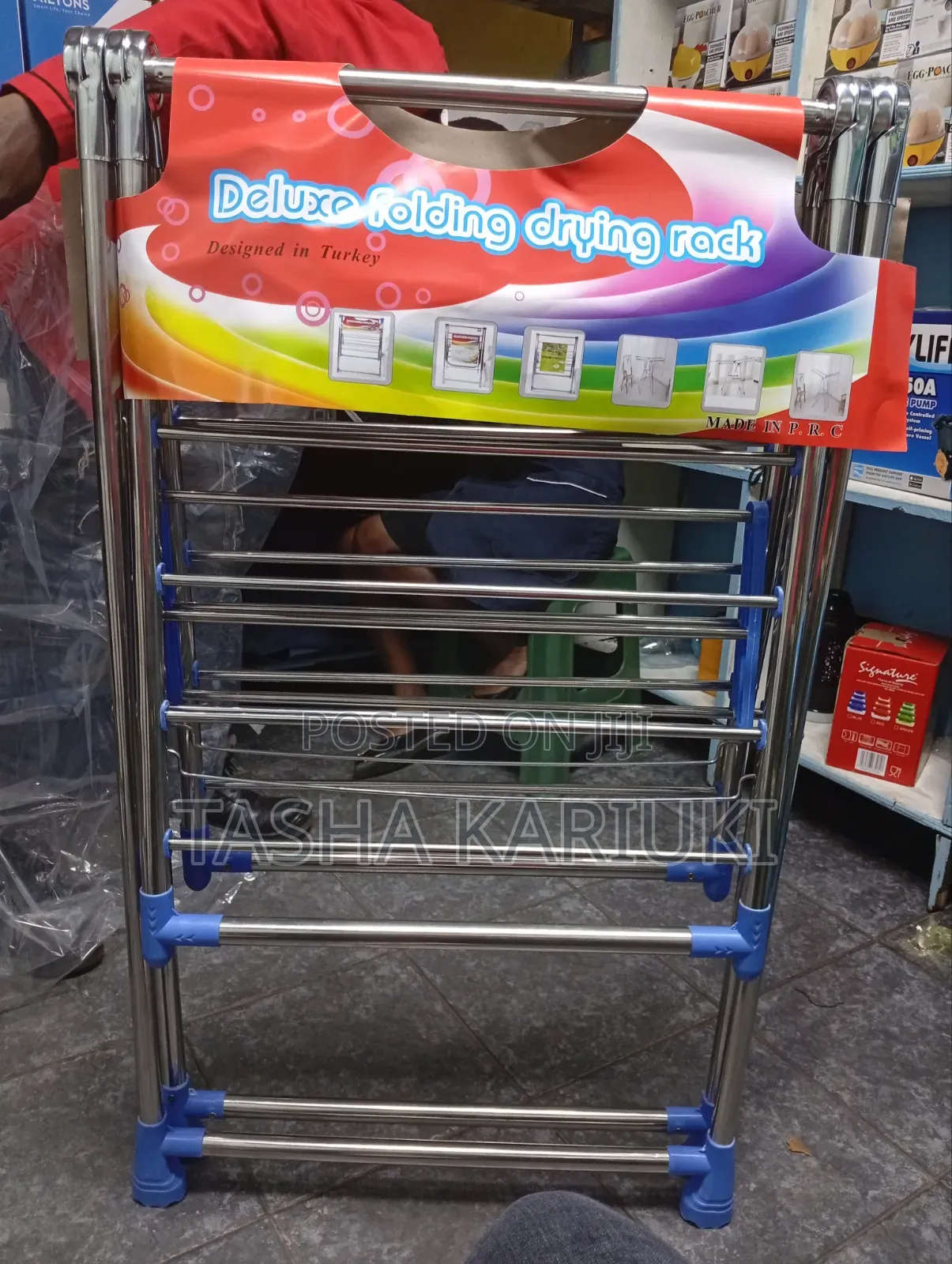 Deluxe Folding Cloth Drying Rack