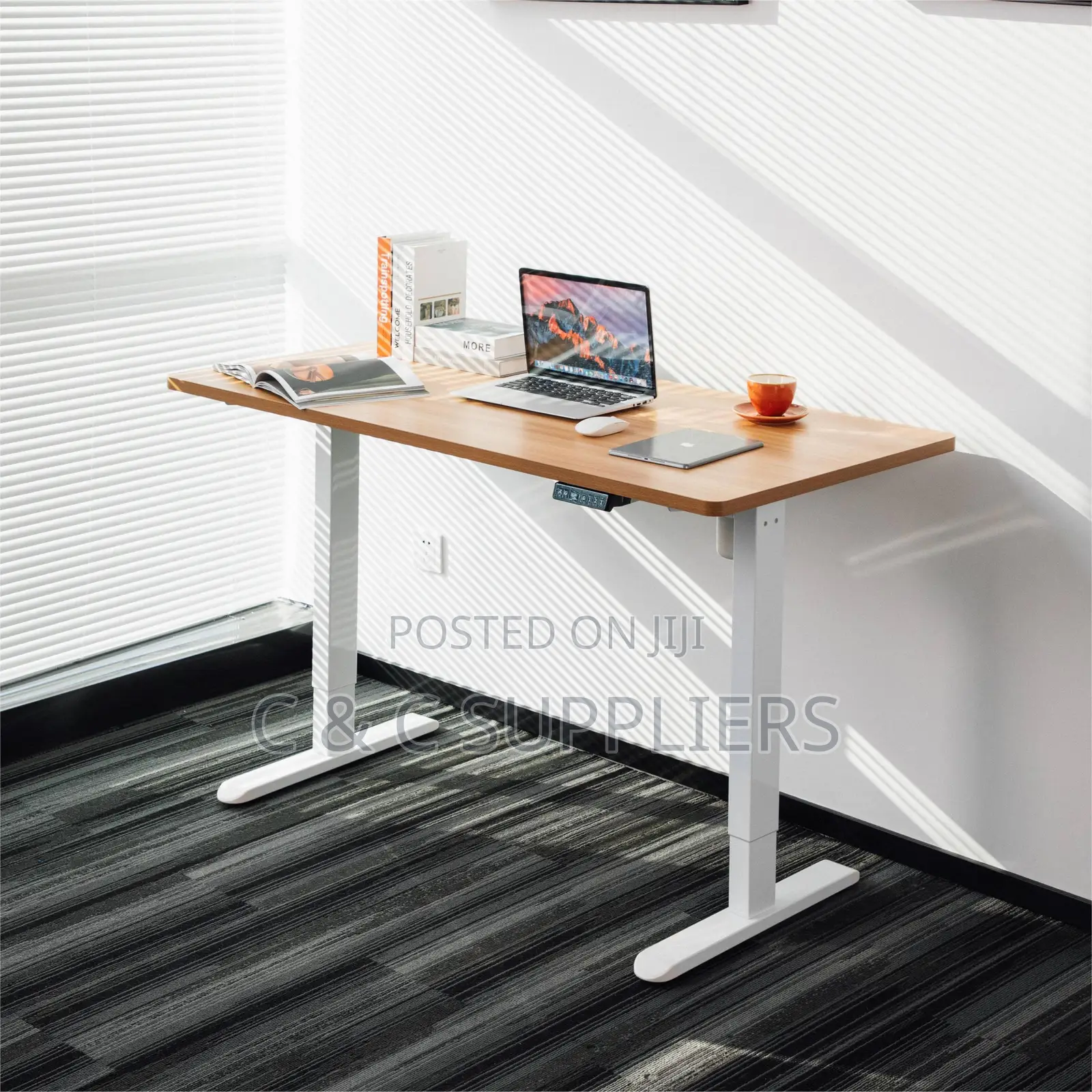 Electric Adjustable Study Desk-1600mm