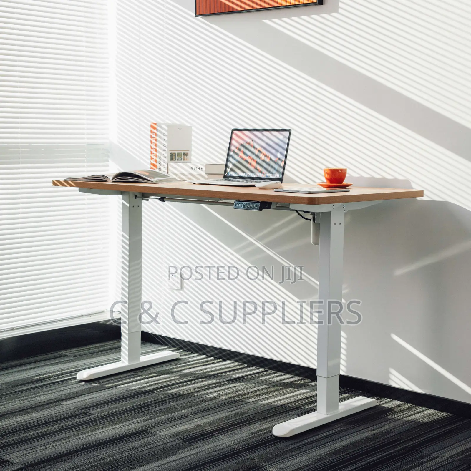 Electric Adjustable Study Desk-1600mm