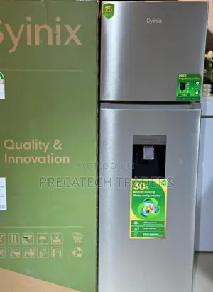 SYINIX 257L Double Door Refrigerator – 3 Star Energy Rating