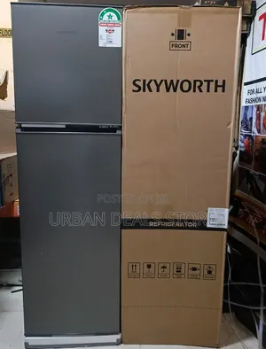 Skyworth 158l Double Door Refrigerator