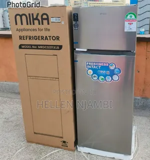 Mika 211litres Double Door Refrigerator